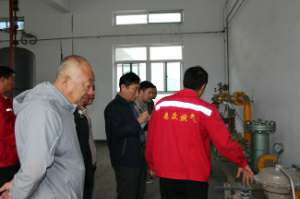 拜泉县相关领导考察深圳陈伟文化传承与发展有限公司燃气